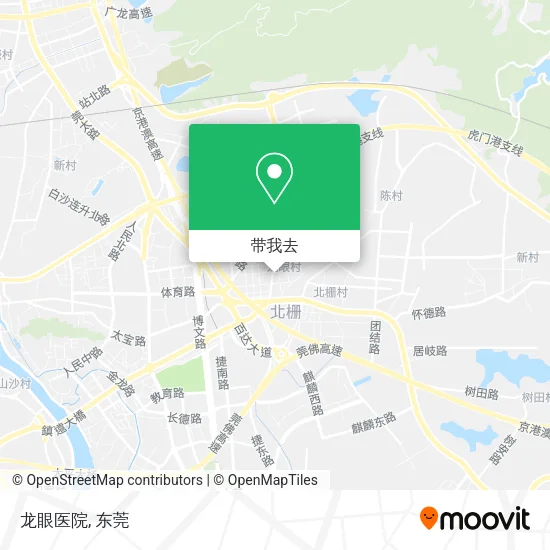 龙眼医院地图