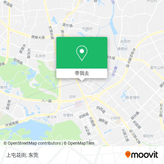 上屯花街地图
