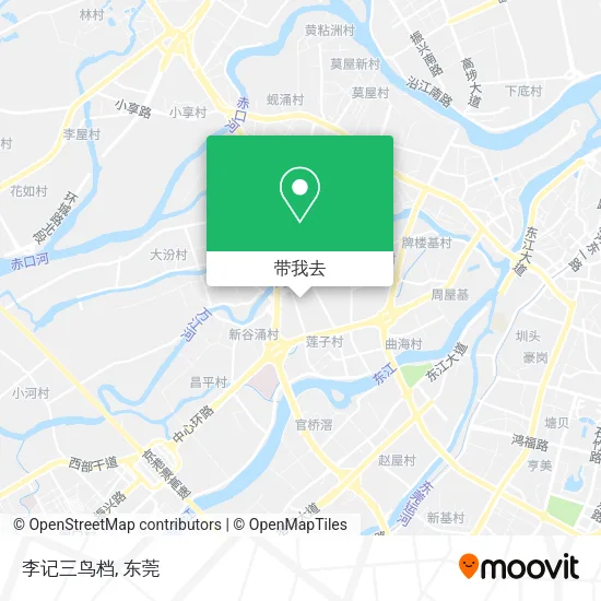 李记三鸟档地图