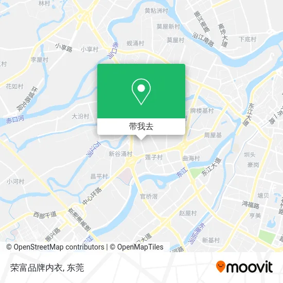 荣富品牌内衣地图