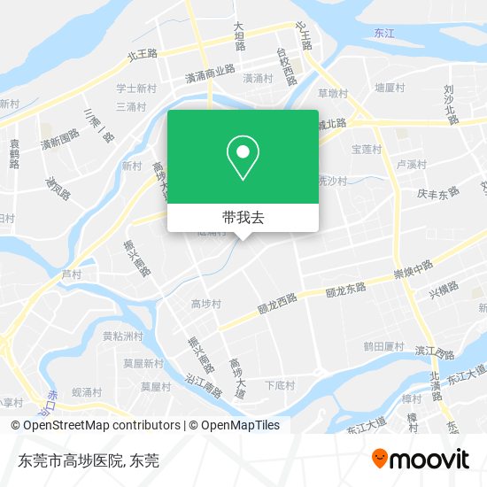 东莞市高埗医院地图