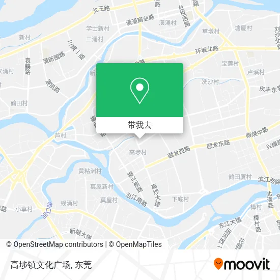 高埗镇文化广场地图