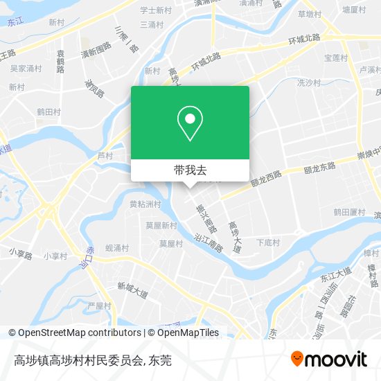 高埗镇高埗村村民委员会地图