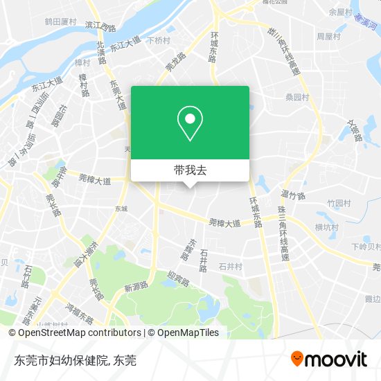 东莞市妇幼保健院地图