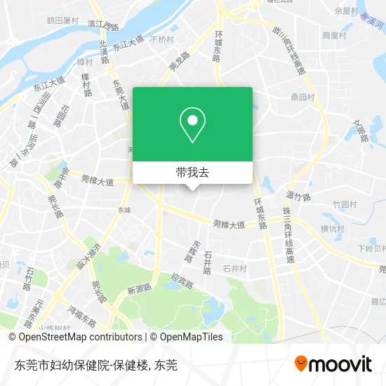 东莞市妇幼保健院-保健楼地图