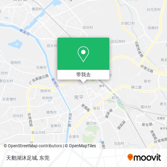 天鹅湖沐足城地图