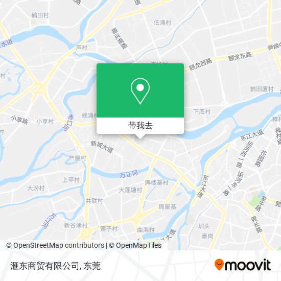 滙东商贸有限公司地图