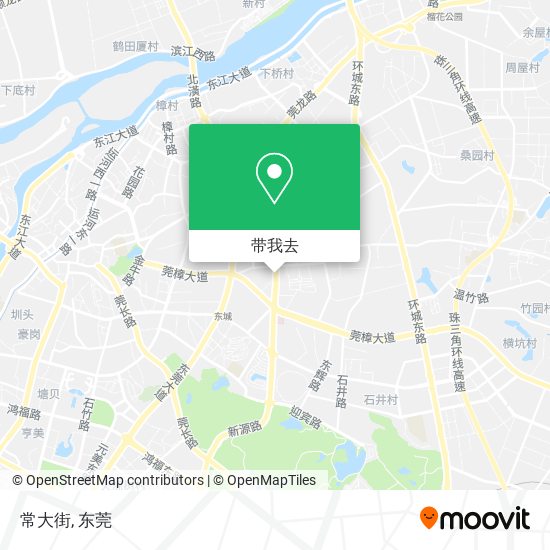 常大街地图