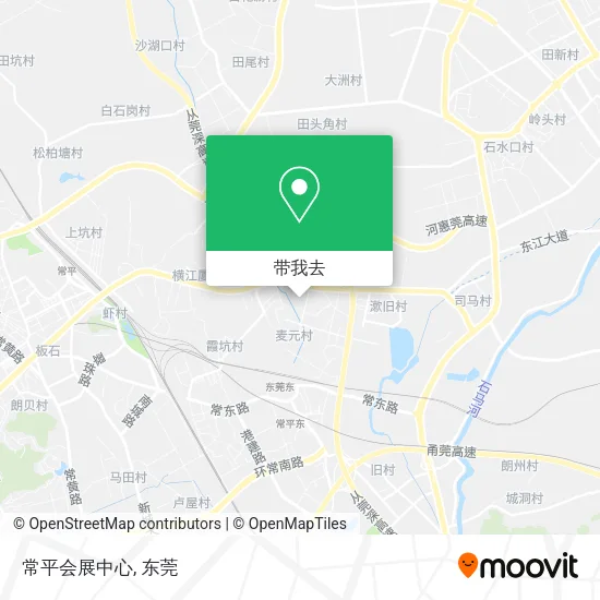 常平会展中心地图