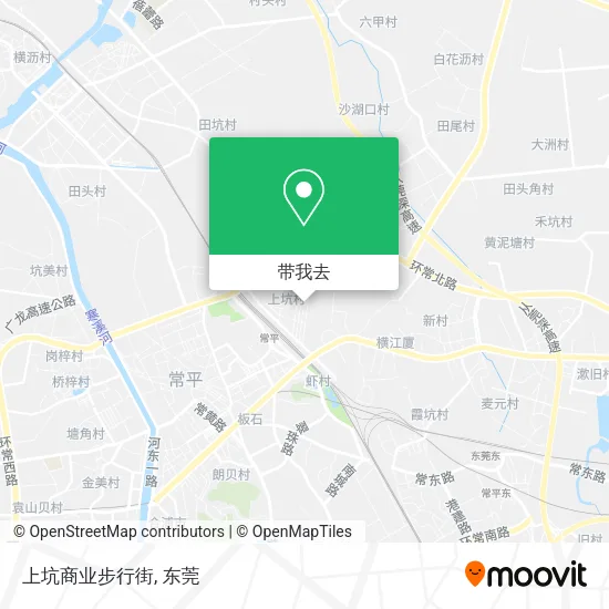 上坑商业步行街地图