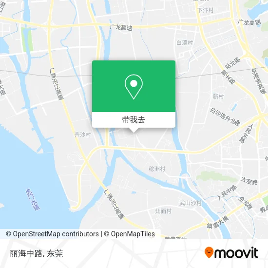 丽海中路地图
