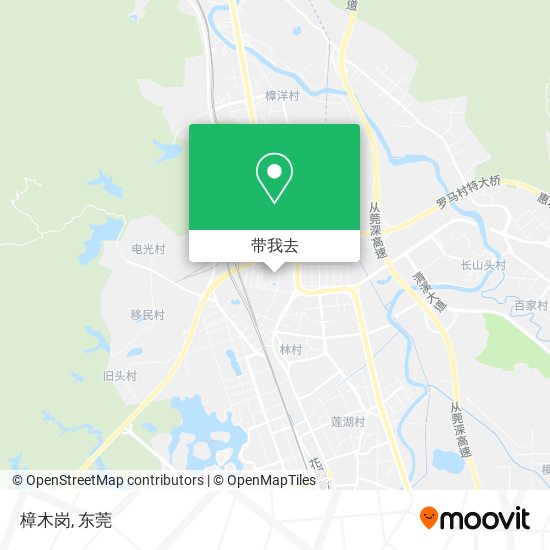 樟木岗地图