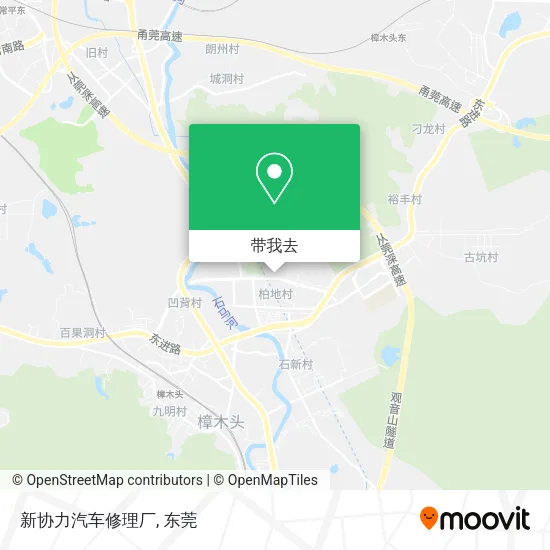 新协力汽车修理厂地图