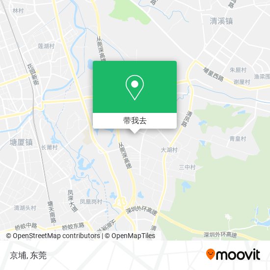 京埔地图