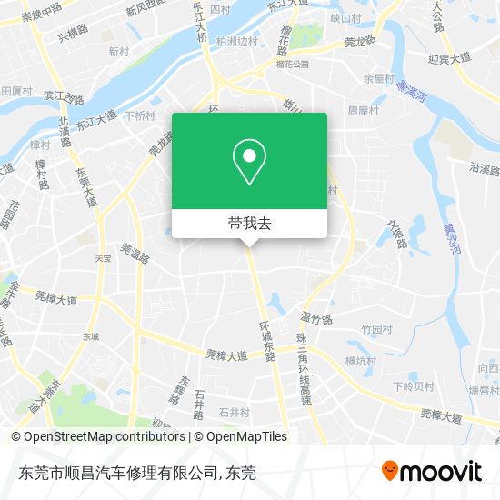 东莞市顺昌汽车修理有限公司地图