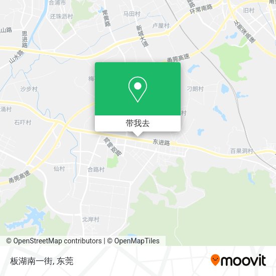 板湖南一街地图