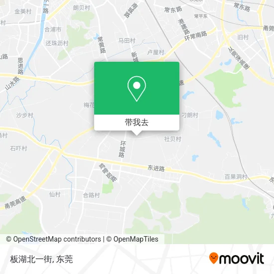 板湖北一街地图