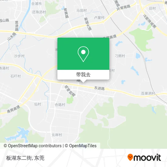 板湖东二街地图