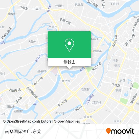 南华国际酒店地图