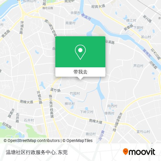温塘社区行政服务中心地图
