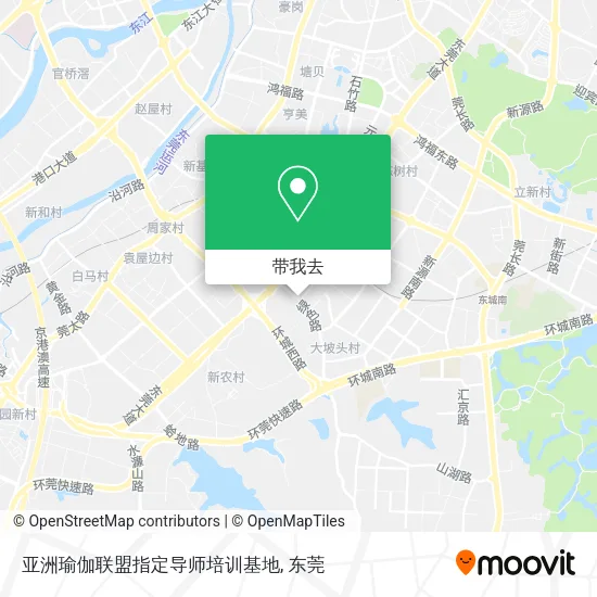 亚洲瑜伽联盟指定导师培训基地地图