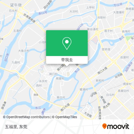 五福里地图