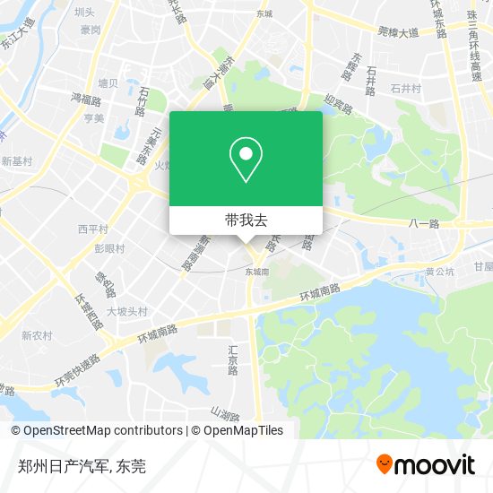 郑州日产汽军地图