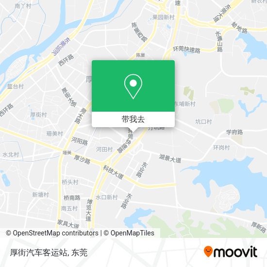 厚街汽车客运站地图