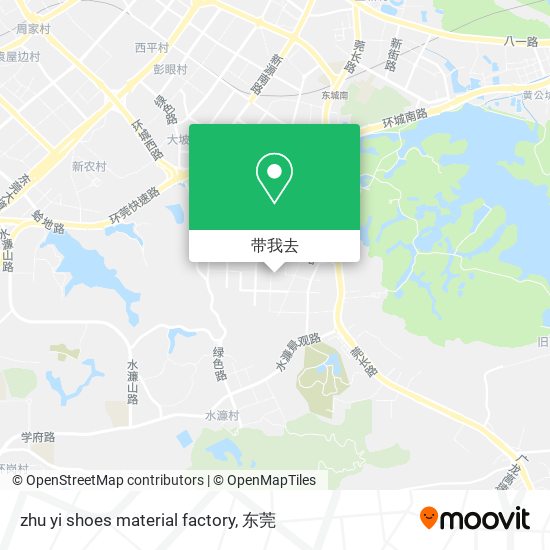 zhu yi shoes material factory地图