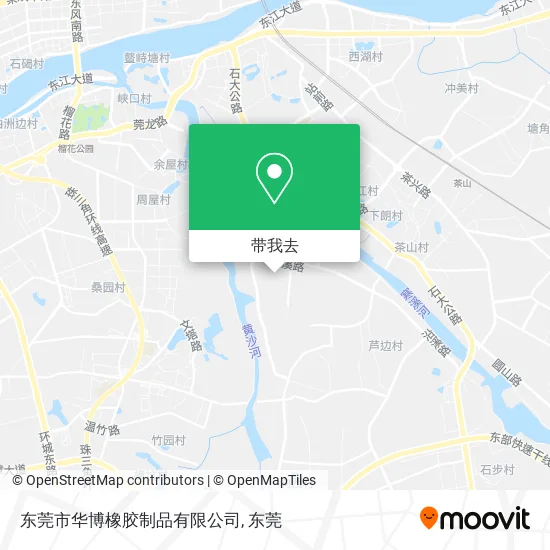 东莞市华博橡胶制品有限公司地图