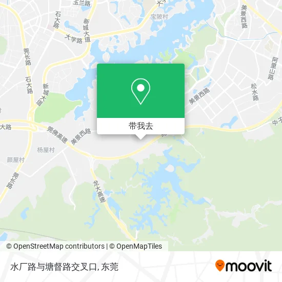 水厂路与塘督路交叉口地图