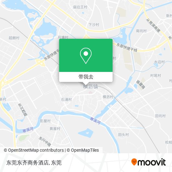 东莞东齐商务酒店地图