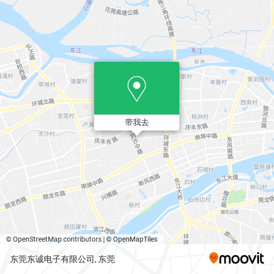 东莞东诚电子有限公司地图