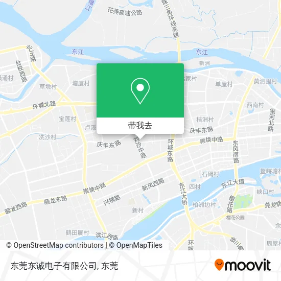 东莞东诚电子有限公司地图