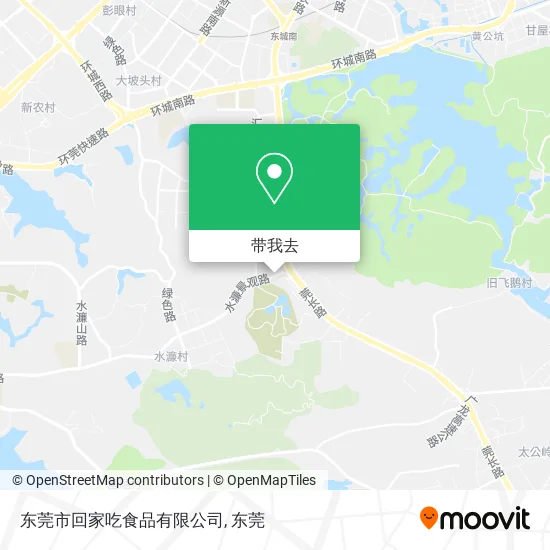 东莞市回家吃食品有限公司地图