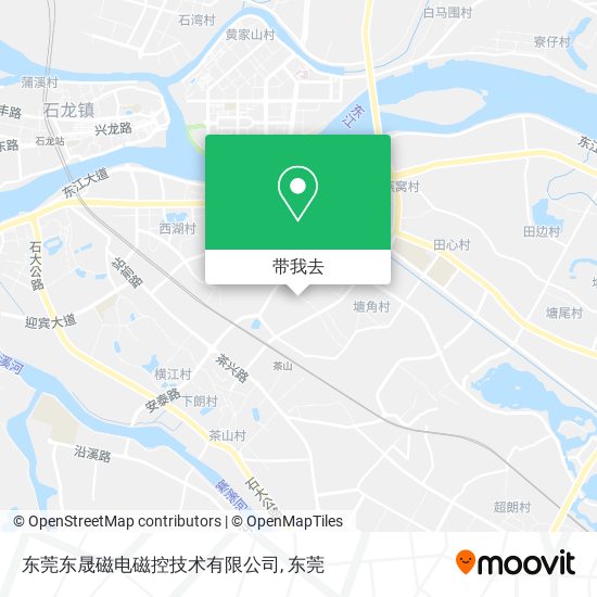 东莞东晟磁电磁控技术有限公司地图