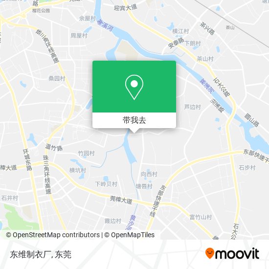 东维制衣厂地图
