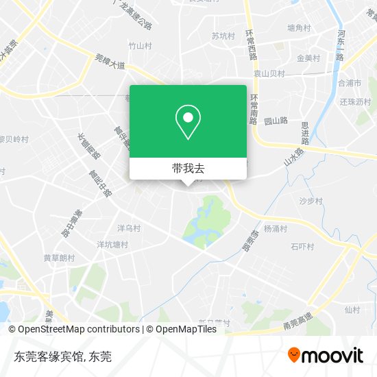 东莞客缘宾馆地图