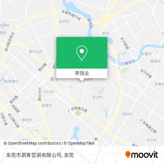 东莞市易客贸易有限公司地图