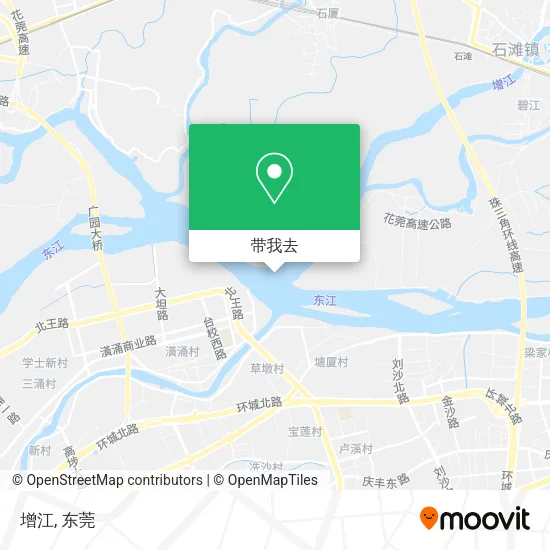 增江地图