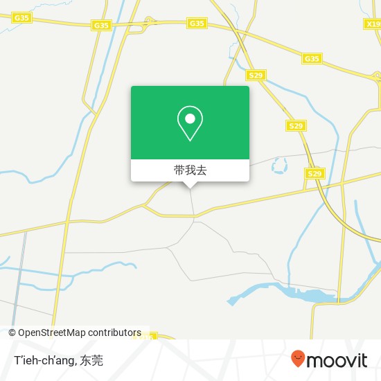T’ieh-ch’ang地图