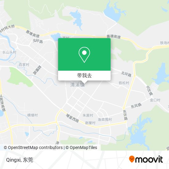 Qingxi地图