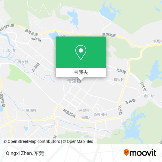 Qingxi Zhen地图