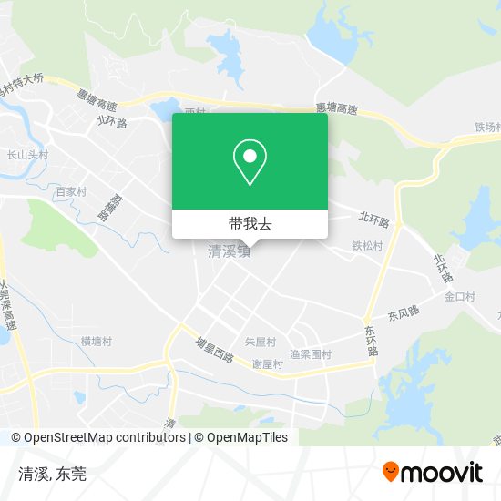 清溪地图