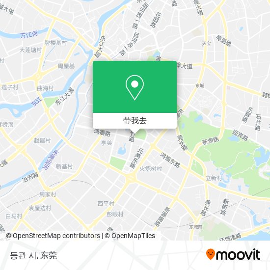 둥관 시地图