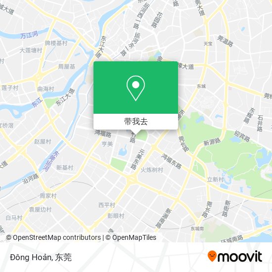 Đông Hoản地图