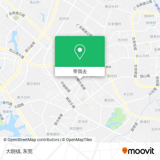大朗镇地图