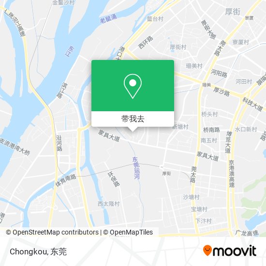 Chongkou地图