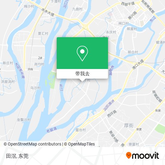 田滘地图