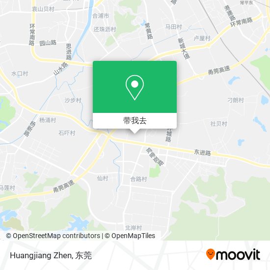 Huangjiang Zhen地图